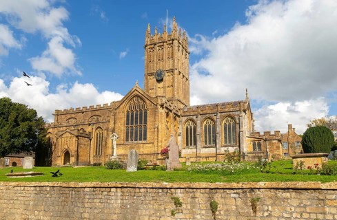 Minster church of Saint Mary, Ilminster, Somerset, England, UK