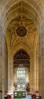 Interior of the Minster church of Saint Mary, Ilminster, Somerset, England, UK