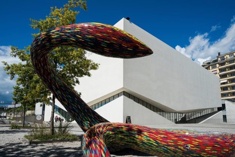 Museum, Musée de l'Elysée, Photo Elysée, Mudac, architect Aires Mateus, Lausanne, Switzerland