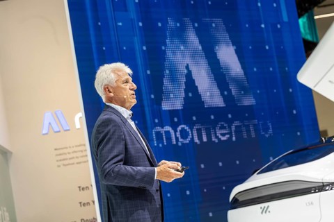 Gerhard Steiger, Chariman Momenta Europe. Momenta Global Ltd. is a Chinese developer of software