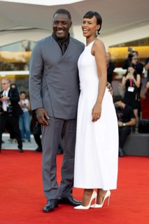 Venice, Italy - 2 September 2025: Idris Elba and Sabrina Dhowre Elba during the red carpet of - A
