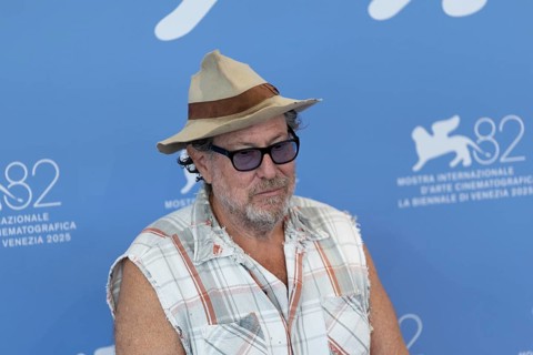 Venice, Italy - 3 September 2025: Julian Schnabel during the Photo Call of - In the Hand of Dante -