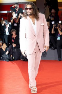 Venice, Italy - 3 September 2025: Jason Momoa during the red carpet of - Cartier Glory To The