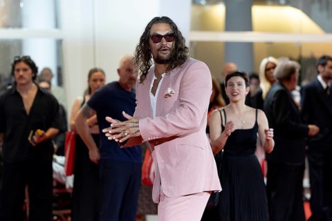 Venice, Italy - 3 September 2025: Jason Momoa during the red carpet of - Cartier Glory To The