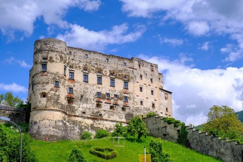 Castle, Gmünd, Lieser Valley, Carinthia, Austria