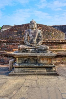 Vatadage circular temple, Polonnaruwa ruins of the garden-city created by Parakramabahu the Great