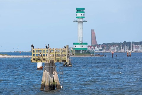 Naval memorial, Laboe, Friedrichsort lighthouse, Kiel Fjord, Kiel, Schleswig-Holstein, Germany