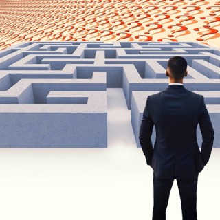 Symbolic image, manager puzzles, treaties, agreements, difficulties, conflict, problems, meeting,