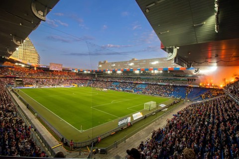 St.-Jakob-Park Basel at the Swiss Super League match between FC Basel and Young Boys Bern. 26, 978