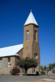 Dutch Reformed Church from 1950, Mariental, Hardap Region, Namibia