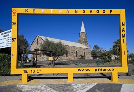 Rhenish Mission Church from 1895, today the Keetmanshoop Museum, Keetmanshoop, Karas Region,