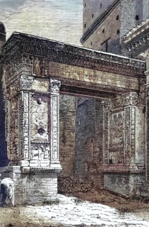 Gate of Honour of Septimius Severus, Rome, Italy