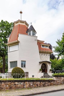 House Deiters, by Joseph Maria Olbrich, Art Nouveau, artists' house, Mathildenhöhe Darmstadt,