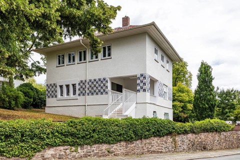 Olbrich House, by Joseph Maria Olbrich, Mathildenhöhe Darmstadt, artists' colony, Darmstadt, Hesse,
