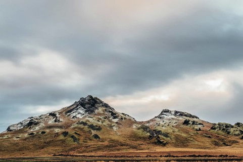 Hill in southern iceland, Winter, Golden Circle, Mountains* Hill in southern iceland, Golden