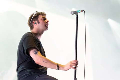 Grian Chatten, Singer, Fontaines D.C., Post Punk, Music Band, Ireland, open air at the Citadel