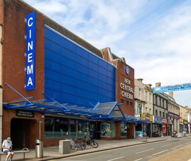 New Central Cinema building, Union Street, Torquay, Devon, England, UK former British Home Stores
