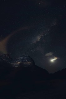 Starry sky with the Milky Way over the Bungle Bungles in Australia in the Outback, Australia