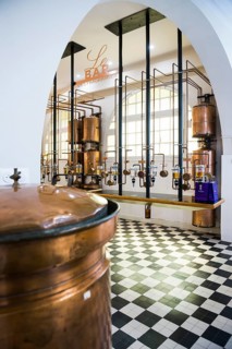 Interior view, Perfumery Molinard, Perfume manufacturer, Grasse, Alpes Maritimes, Provence Alpes