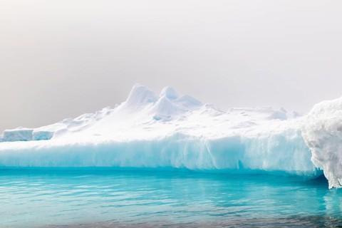 Sea ice at the ice edge, 82nd parallel, Spitsbergen, Svalbard