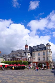 Marketplace, Mayen, Vulkaneifel, Eifel, Rhineland-Palatinate, Germany
