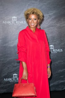 Arabella Kiesbauer at the Remus Lifestyle Night on the roof terrace of the Pure Salt Hotel in El