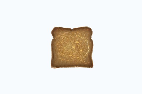 Rusk on a white background