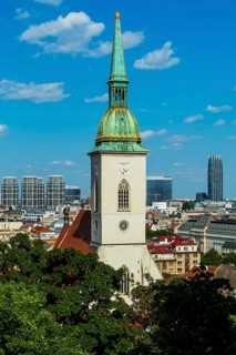 St Martin's Cathedral in Bratislava, Slovakia
