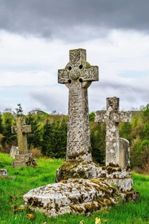 St Michael Church and Cemetery, Lowther Castle and Gardens, Lowther, Cumbria, England, United