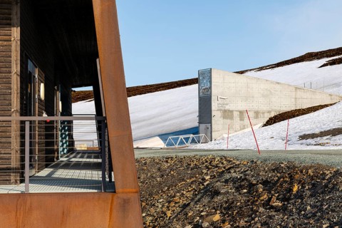 Svalbard Global Seed Vault, Longyearbyen, Spitsbergen, Svalbard