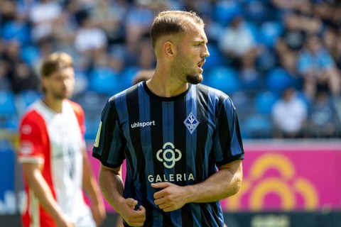 Waldhof Mannheim against FC Emmen, Netherlands (last test match in front of the start of the new