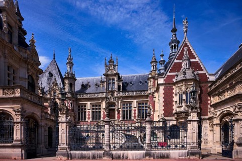 Palais Benedictine, distillery and museum, Fécamp, Normandy, Seine-Maritime, France