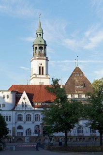 Bomann Museum and Church Tower, Celle, Lower Saxony, Germany