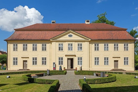 Kavaliershaus, castle, castle island, Mirow, Mecklenburg Lake District, Mecklenburg-Western