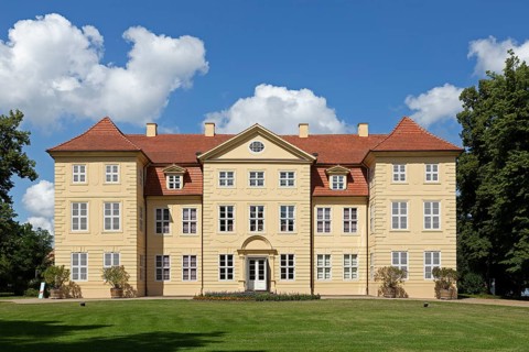 Castle, Castle Island, Mirow, Mecklenburg Lake District, Mecklenburg-Western Pomerania, Germany