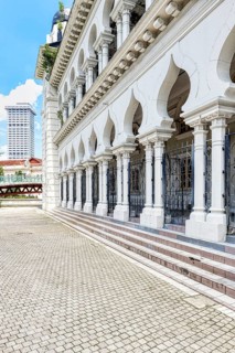 Sultan Abdul Samad Jamek building along the River of Life, Kuala Lumpur, Malaysia, Asia