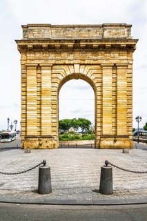 Arch Porte de Bourgogne, Bordeaux, Gironde, Nouvelle-Aquitaine, France