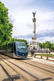 Fontaine du Char du Triomphe de la Concorde, Place des Quinconces, Bordeaux, Gironde,