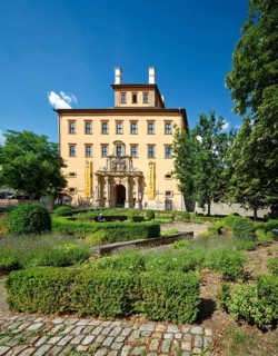 Gatehouse, Museum Zeitzer Schloss Moritzburg, early baroque style, Zeitz, Saxony-Anhalt, Germany