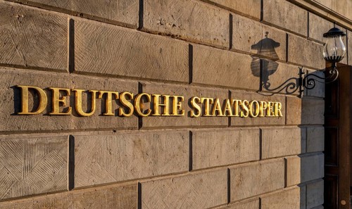 Detail photo, German State Opera, Unter den Linden, Berlin, Germany
