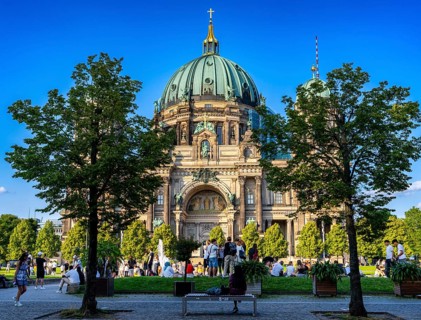 The Berlin Cathedral at the Lustgarten, Berlin, Germany