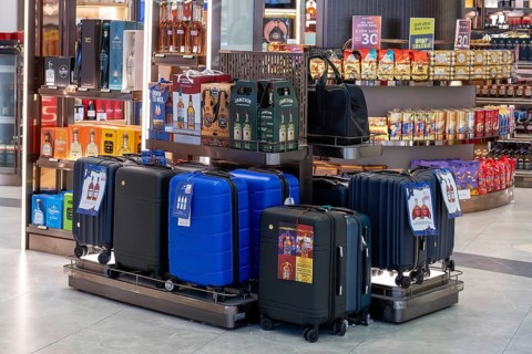 Rice suitcase for sale, Bangkok, Thailand