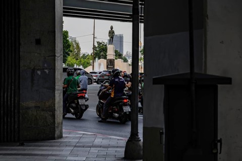 Statue of King Rama VI, Bangkok, Thailand