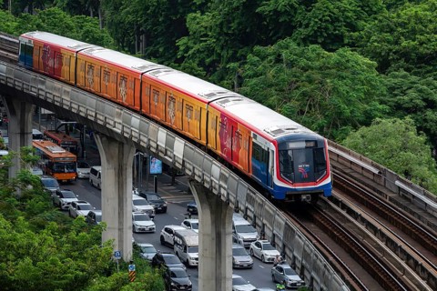 BTS Skytrain, Bangkok, Thailand