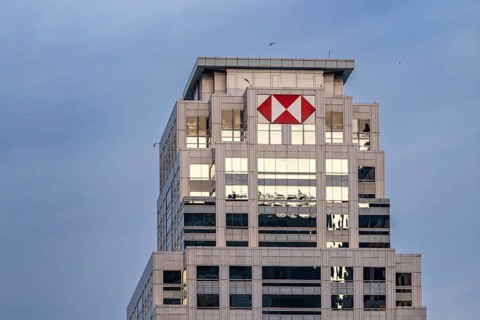 Building Bank HSBC, Bangkok, Thailand