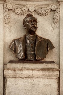 Monument in Central Park by Richard Morris Hunt, 1828-1895, architect, New York City, USA