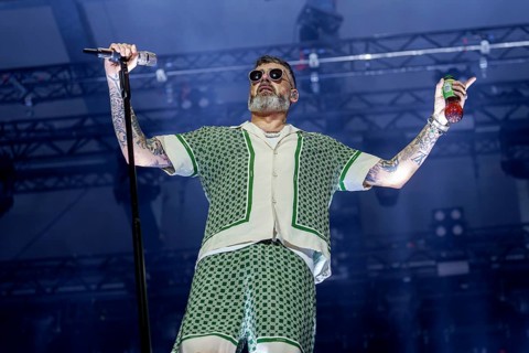 Sido live on 25 years of SIDO - The anniversary tour at the Berlin Waldbühne on 18.07.2025