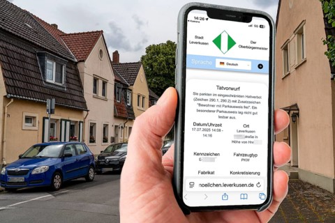 Parking ticket, online, car, wrongly parked, resident parking, without parking ticket, parking