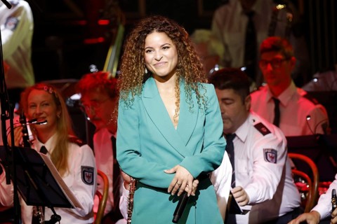 Patricia Meeden at the show - Gemeinsam Bunt - the 6th benefit concert on 14.07.2025 at the Theater