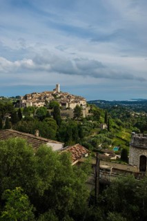 Picturesque mountain village, St. Paul de Vence, Provence Alpes Côte d'Azur, South of France,